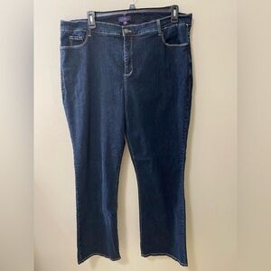 NYDJ Not your daughters jeans size 24W denim pants plus size boot cut